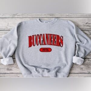 Buccaneers Offset Crewneck